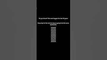 10 Days of Backward Magic – Palindrome Dates Ahead! #didyouknow #mindblown #viralshorts #interesting