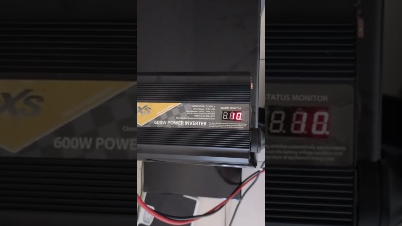 Auto XS 600w power inverter YouTube