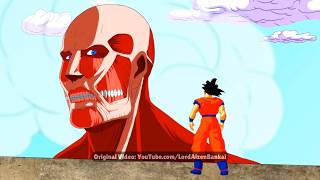 If Goku, Vegeta & Saitama Were In Attack On An