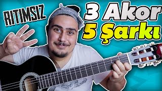 3 Akor 5 Şarki Gitara Yeni Başlayanlar İçin Basit Gitar Şarkıları