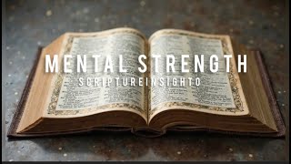 Bible verses of mental strength | Scriptures for encouragement,peace strength