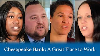 Chesapeake Bank: A Great Place to Work