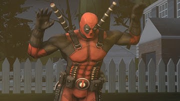 Kinect Motion Capture Test  | Deadpool