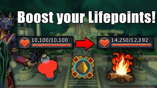 Boost your Lifepoints for Amascut in Runescape