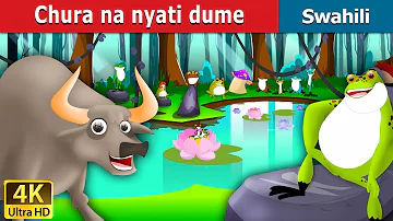 Chura na Nyati dome | Frog And The Ox in Swahili | Katuni za Kiswahili |Swahili Fairy Tales