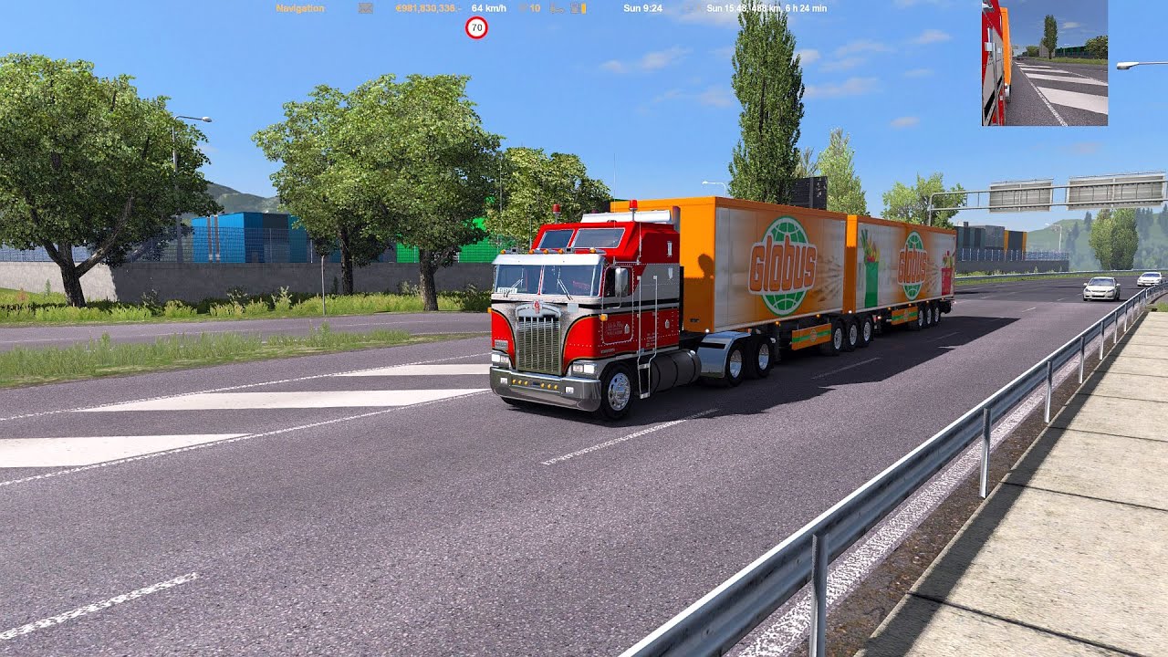 ETS2 1.35 YKSRSK 1.9.2 | (TR) Edirne - Yozgat | Kenworth K100