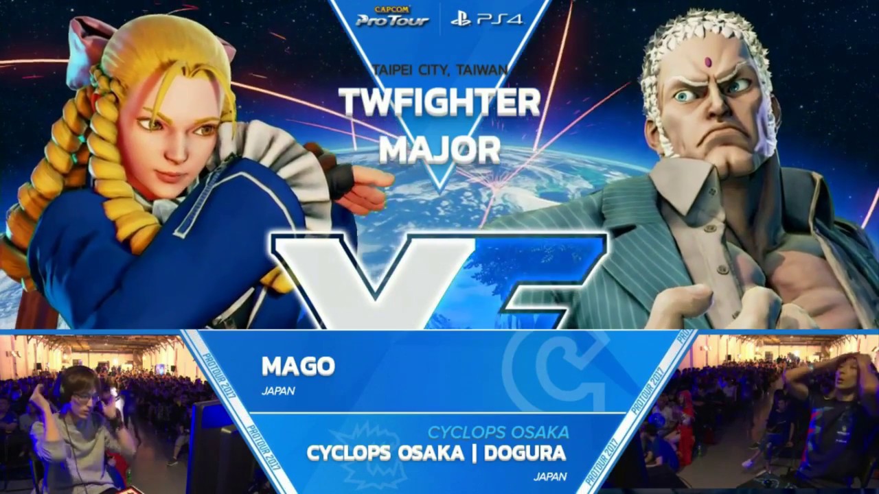 "BBR" TWFIGHTER MAJOR 2017 SFV - MAGO vs CYCLOPS OSAKA DOGURA