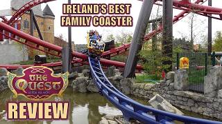Quest Review, Emerald Park Vekoma Family Boomerang | Irelands Best Family Coaster