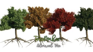 TreeMaker - Blender Procedural Trees - Advanced Tree