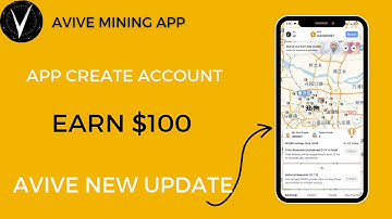 Avive mining app | Avive mining app create account | Avive mining app new update | earn $100