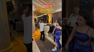 Amasya Simsim Oyunu. Orkestra Ile Düet