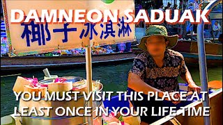 Damnoen Saduak Floating Market - Bangkok Thailand