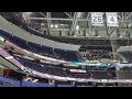 A first look inside Amalie Arena for the 2023 NCAA Men's Frozen Four