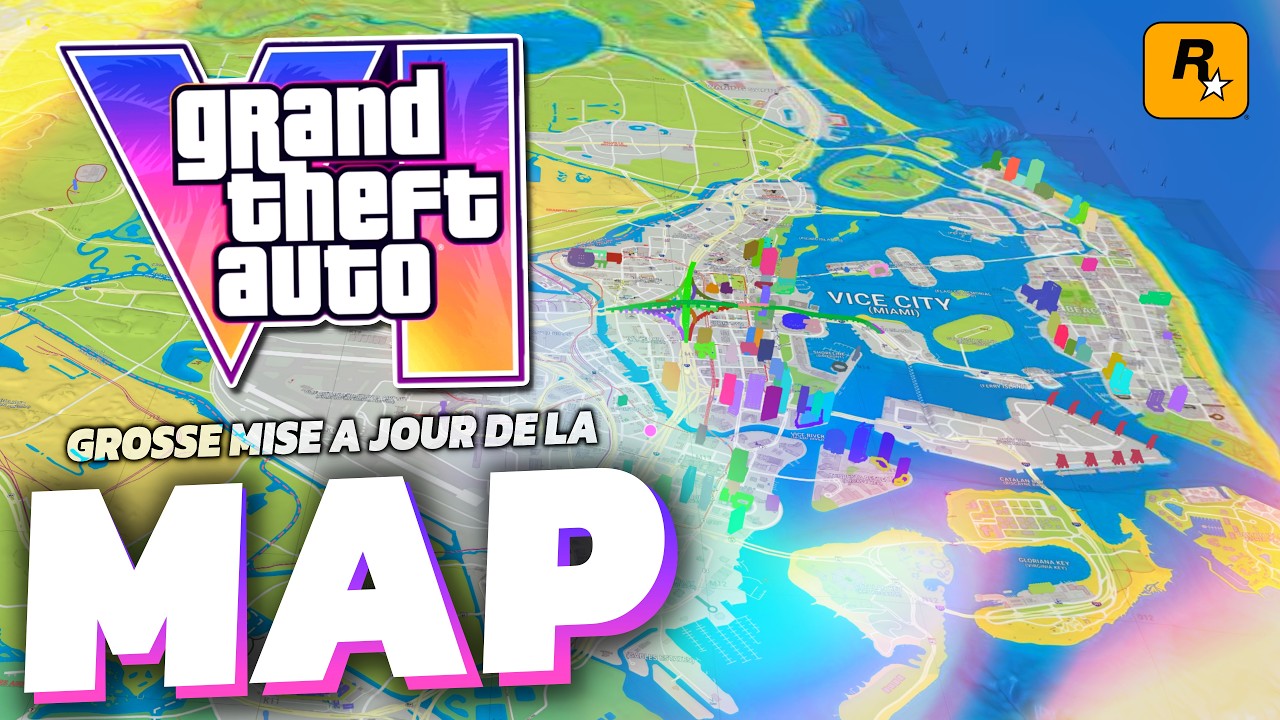GTA 6 : Nouvelle MAP 3D communautaire (spoiler elle est incroyable)