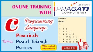 Full Pascal Triangle Pattern in C with Logical Explanation Guide
