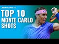 Top 10 Best Tennis Shots & Rallies | Monte Carlo 2021