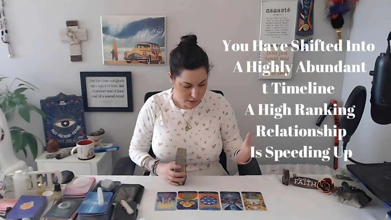 YOU HAVE SHIFTED INTO A HIGHLY ABUNDANT TIMELINE A HIGH RANKING DIVINE UNION IS TAKING SPEED