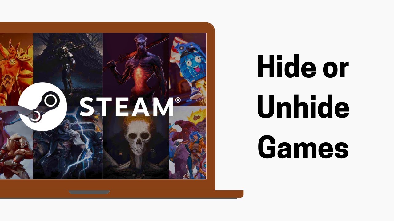 How To Hide Unhide Games In Steam YouTube 
