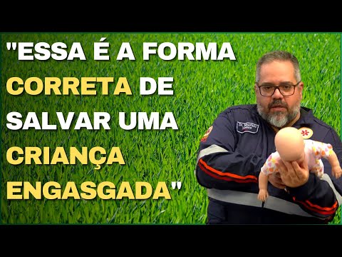 PRIMEIRO SOCORROS NO CAMPO: CRIANÇA ENGASGADA