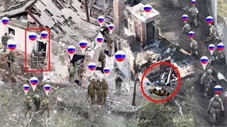 Horrifying Moment Ukrainian Fpv Drones Secretly Wipe Out Russian Infantry Columns Fleeing Avdiivka