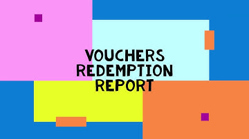 Loyalty Management System - Voucher Redemption Report