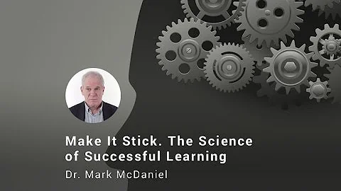 Make It Stick. Dr. Mark McDaniel