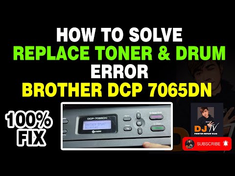 ভিডিও: আপনি কিভাবে একটি ভাই DCP 7065dn এ ড্রাম প্রতিস্থাপন করবেন?