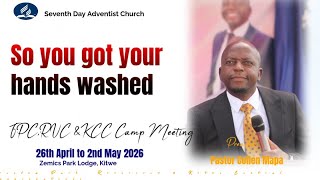 So you got your hands washed || Pastor Collen Mapa.