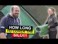 Covering the silo with Silage Safe ... Alan Clyde | FarmFLiX