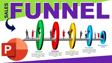 PowerPoint Sales Funnel Diagram