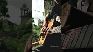 Bertahan _ Five Minutes #shorts #guitarcover