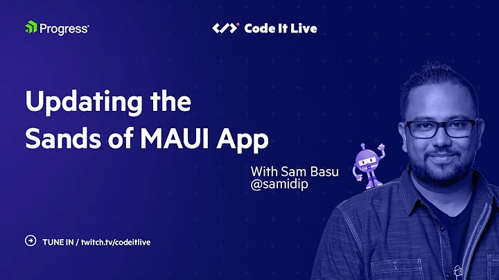 dotNET Dev Show: Updating the Sands of MAUI App