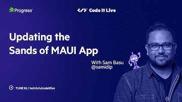 dotNET Dev Show: Updating the Sands of MAUI App