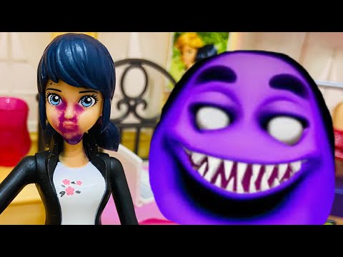 Видео: Не пейте Гримас Шейк!!! Маринетт пропала! Часть 2 Miraculous ladybugs