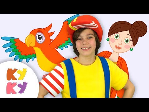 МАМА ПОПУГАЙ - Кукутики - Весёлая развивающая песня мультик для детей