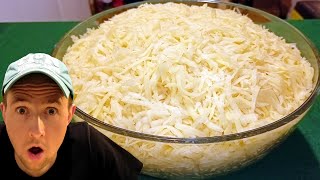 7LB Grated Cheese Challenge (10,000 Calories) | Man vs Cheese 🧀😋