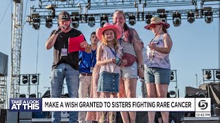 Make-A-Wish granted to Utah sisters diagnosed with rare cancer