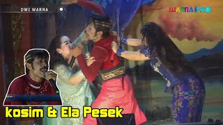 Aksi Kocak Kosim bareng Ella Pesek Dwi Warna