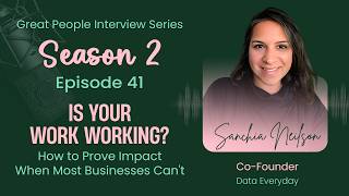 How to Turn Data Into Business Impact | Sanchia Neilson