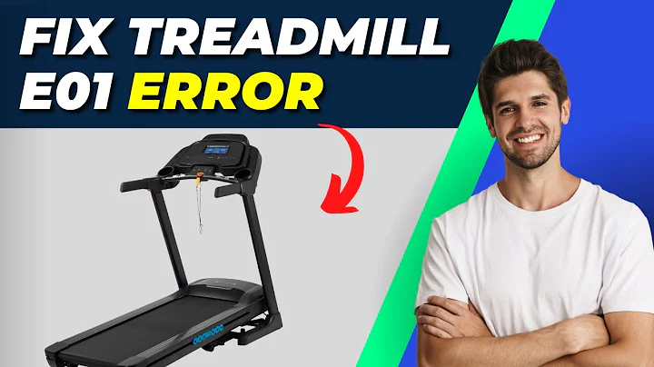 How To Fix Treadmill Error Code E01 | Troubleshooting Guide