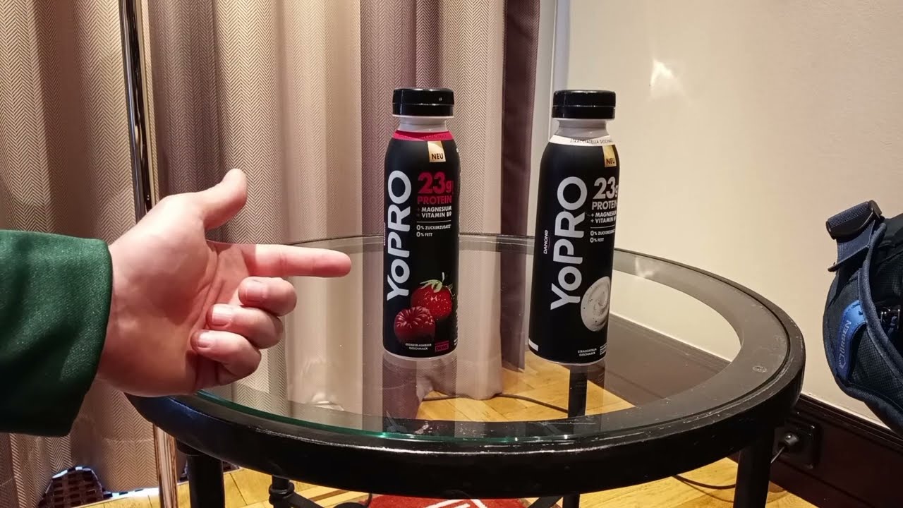 YoPro Strawberry Raspberry German Protein Drink Product Review