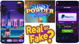 Shiny Powder Secret Real Or Fake - Shiny Powder Secret Withdrawal Proof - Shiny Powder Secret App screenshot 2