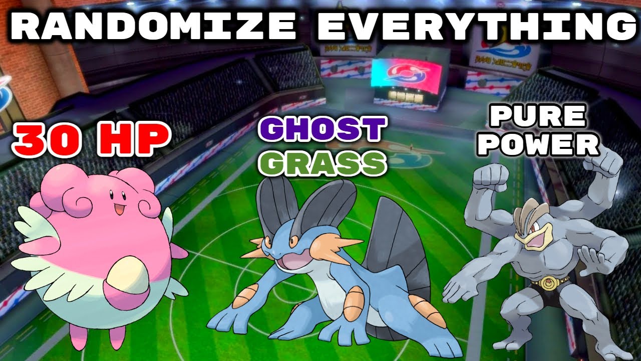 We Randomize EVERYTHING In Pokemon Sword and Shield... Then We FIGHT!