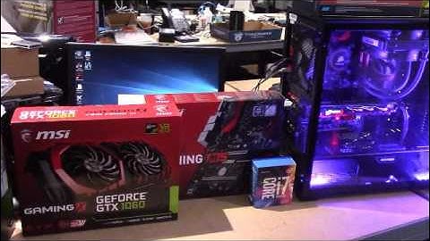 Custom Gaming PC with i7-6700k Phanteks Case GTX1060 from Impress Computers in Katy TX