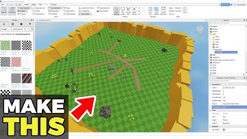 How to Make a Simulator Game on Roblox (Part 2 - Map)