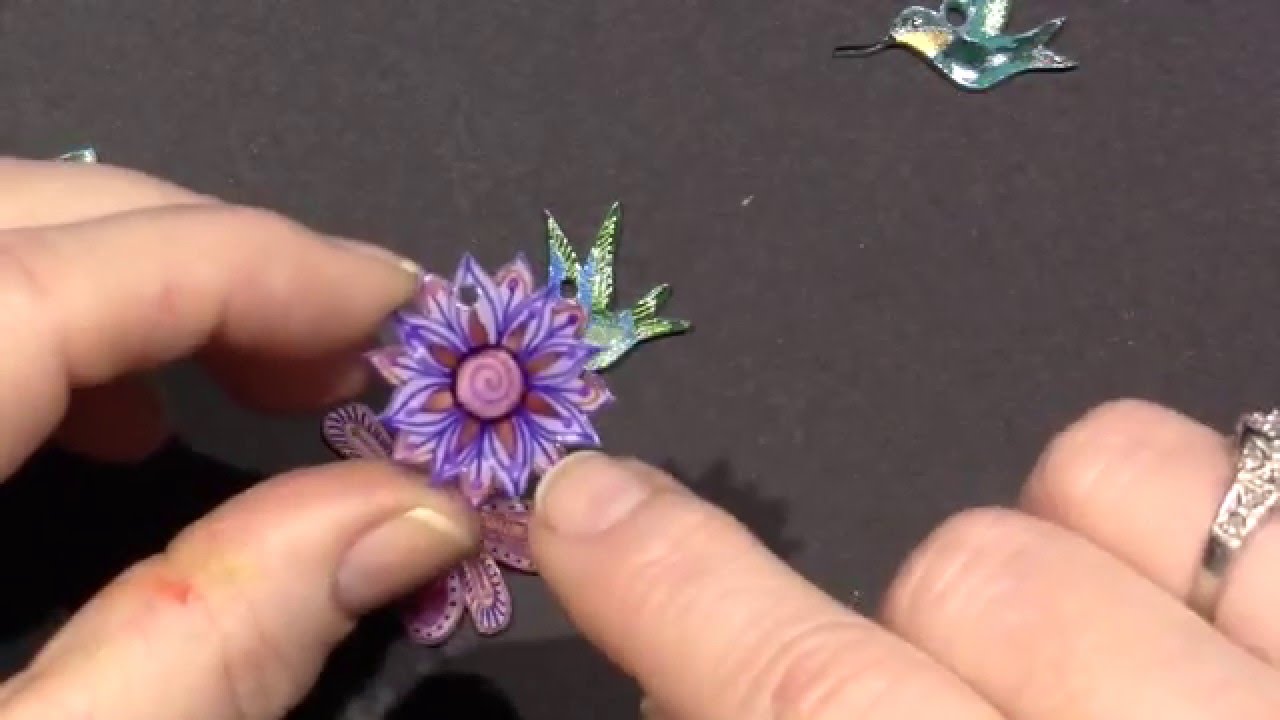 Shrink plastic &ldquo;shrinky dinks&rdquo; charms - YouTube