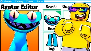 MAKING Rainbow Friends CYAN A ROBLOX ACCOUNT