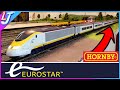 Hornby  class 373 eurostar 10 cars dcc with lights