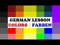 LEARN GERMAN  Basics Lesson  Naming  Referring To Colors  Colours!  VlogDave