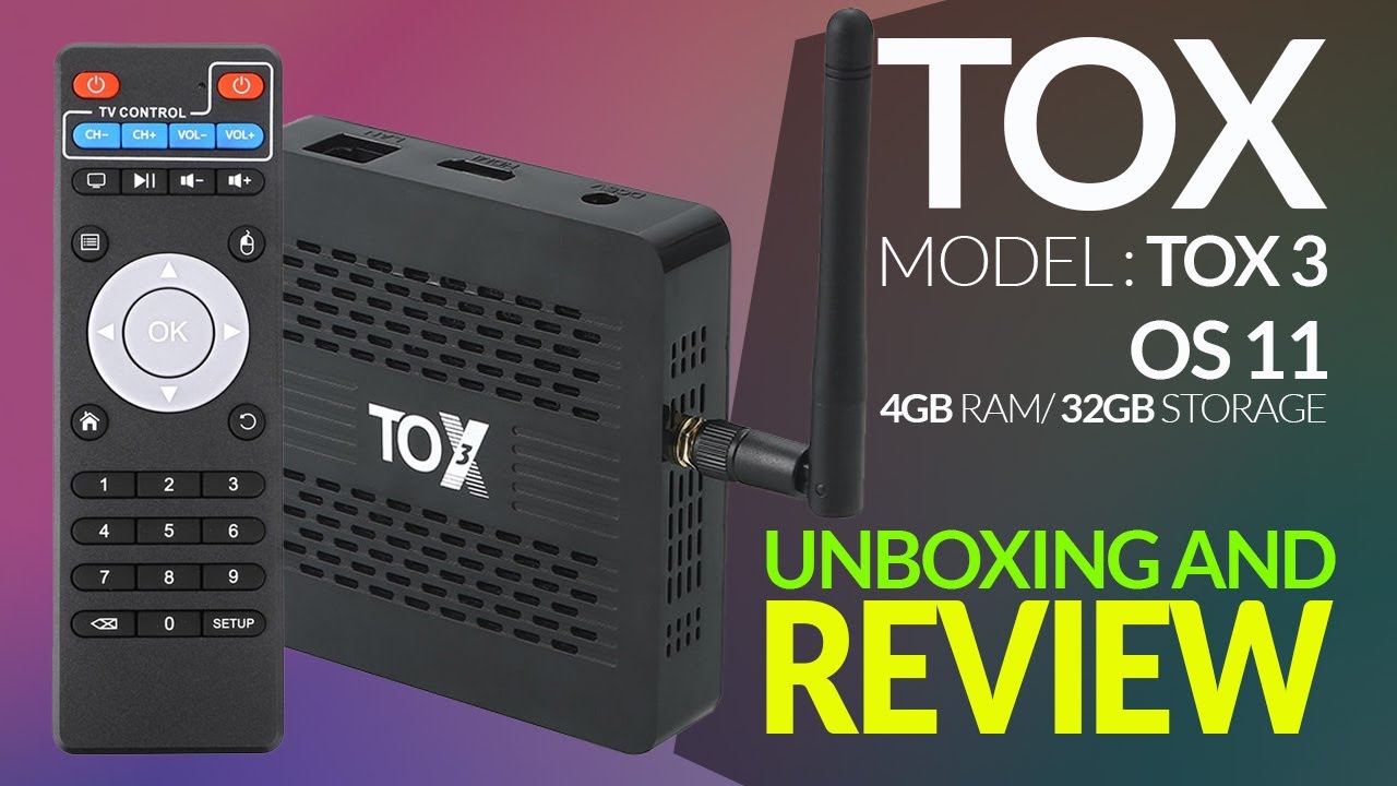 TOX 3 - Full Android TV Box - S905X4 - Gigabit LAN - Under $100 - Any ...